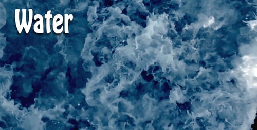 Dynamic Aerial View of Blue Ocean Waves