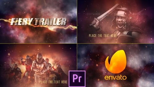 Fire and Smoke Cinematic Trailer - Premiere Pro