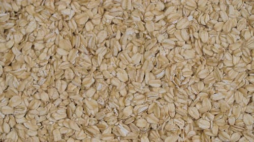 Steel Cut Oats Spread Out Flat Spinning 01