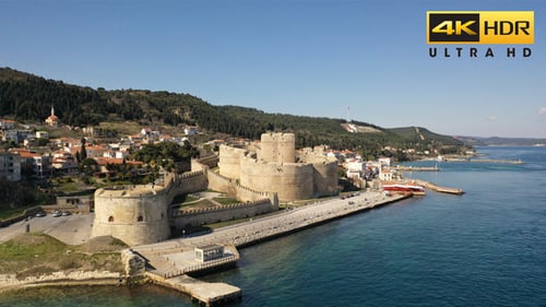 Kilitbahir Castle Canakkale Aerial View