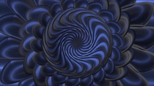 Abstract Blue Background Loop