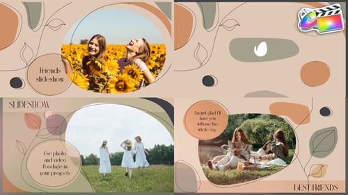 Friends Slideshow for FCPX