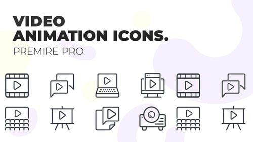 Video & Movies - MOGRT UI Icons