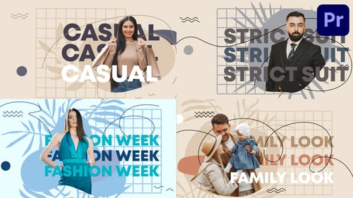 Modern Fashion Lookbook Photo Slideshow