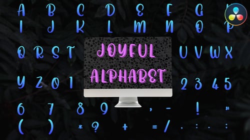 Playful Animated Handwritten Alphabet and Text