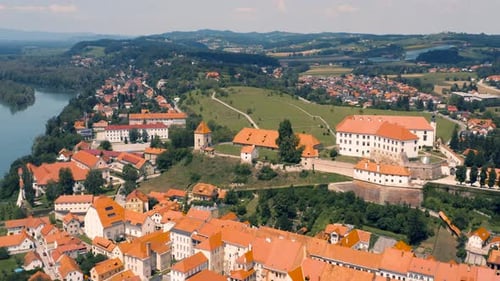 Vista aérea de Ptuj
