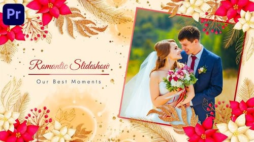 Romantic Slideshow Mogrt