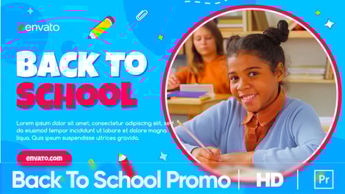 Back To School Promo (MOGRT)