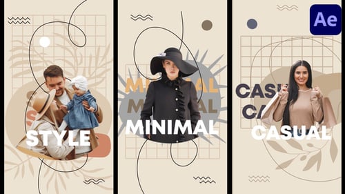 Organic Slideshow for After Effects