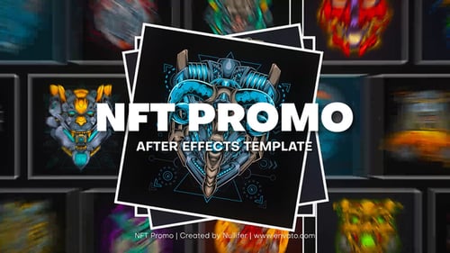 Dynamic NFT Collection Promo and Digital Collectibles Showcase