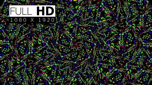 Colorful 3 D Pattern