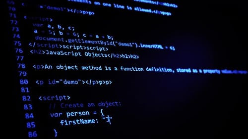 Programmation de code informatique