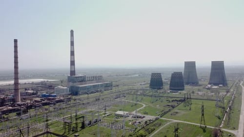Antenne für das Kraftwerk