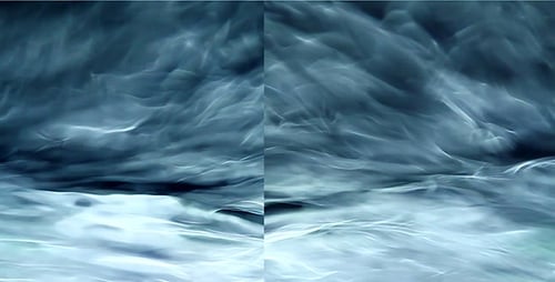 Aqua Blue Water Surface Rippling with Gentle Waves