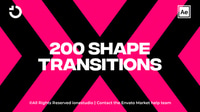 200+ Shape Transitions