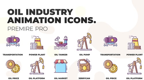 Oil industry - MOGRT Icons