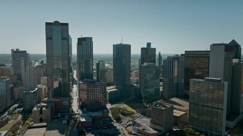 Downtown Dallas Texas During Day