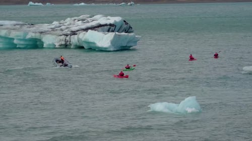 Adventure Kayaking in Iceland on Exploring Holiday