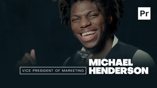 Modern Animated Lower Thirds for Professional Videos