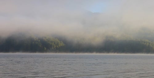 Fog Over The Lake