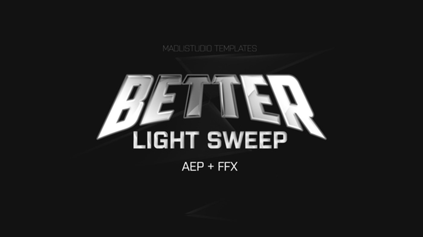 Dynamic Light Sweep Effect for Logos and Text, Elements ft. light sweep ...