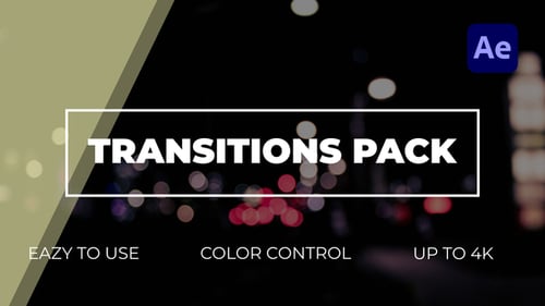 Paquete Transiciones | After Eff