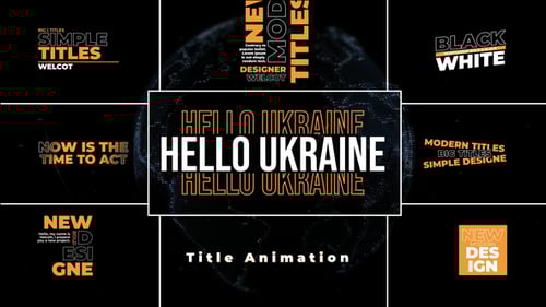 Big Titles | After Effects