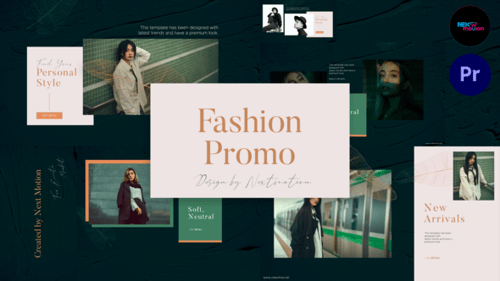Elegant Fashion Promo Slideshow for Stylish Brand Presentations