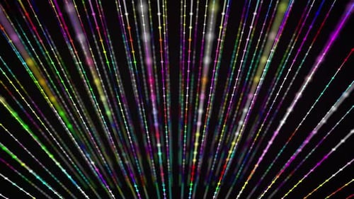 Bunte digitale Line-Technologie