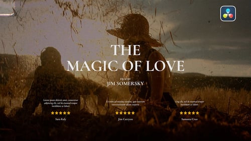 Cinematic Titles for DaVinci Resolve