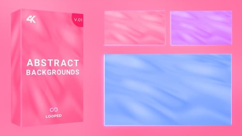 Smooth Flowing Abstract Background Loops