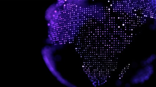 Globe - Afrika (lila)