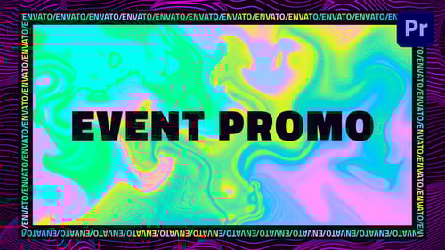 Vibrant Neon Music Festival Promo Opener