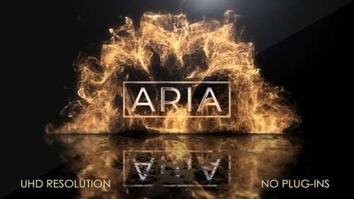 Explosive Fire Particles Logo Opener