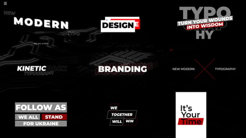 Typography Titles | After Effects