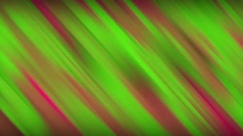 Abstract Flowing Green Red Diagonal Lines Loop Background Animation