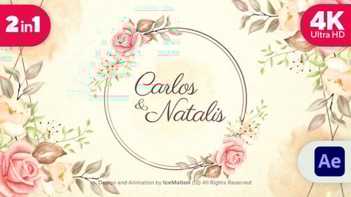 Wedding Invitation 4K (2 in 1)