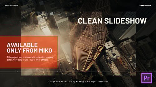 Clean Modern Corporate Slideshow for Business Presentations