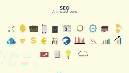 SEO Flat Design Icons