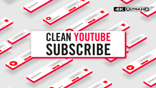 Clean Youtube Subscribe