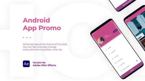 Stylish Android App Promo
