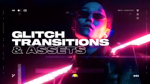 Glitch Transitions for Premiere Pro