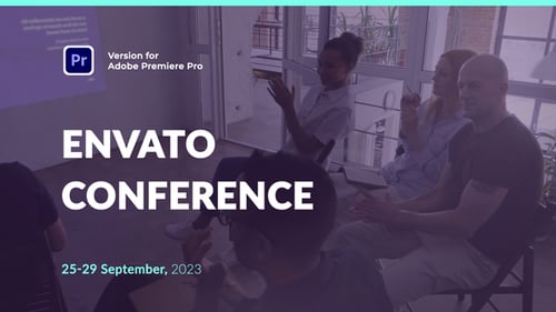 Modern Conference and Event Promo with Dynamic Schedule