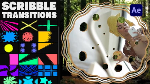 Scribble Transitions for After Effects