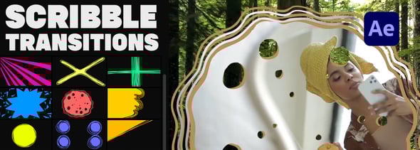 Scribble Transitions for After Effects