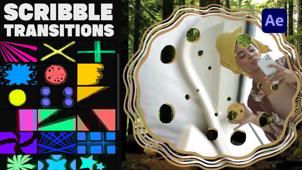 Scribble Transitions for After Effects