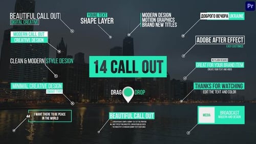 Modern Call Outs | Premiere Pro