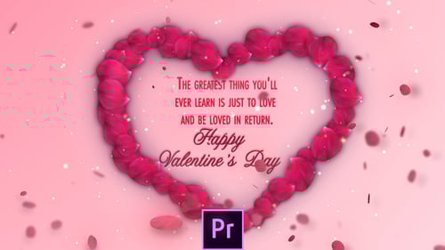 Valentines Day Wishes - Premiere Pro