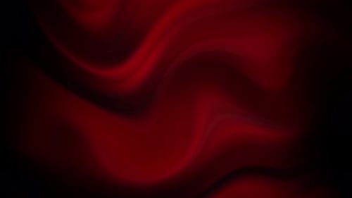 Red Abstract Fluid Motion Graphic Loop