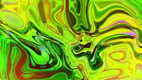 Vibrant Abstract Fluid Color Swirl Background